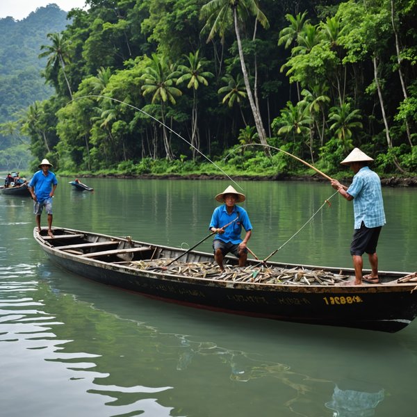 Comment participer à des excursions de pêche traditionnelle en Indonésie?